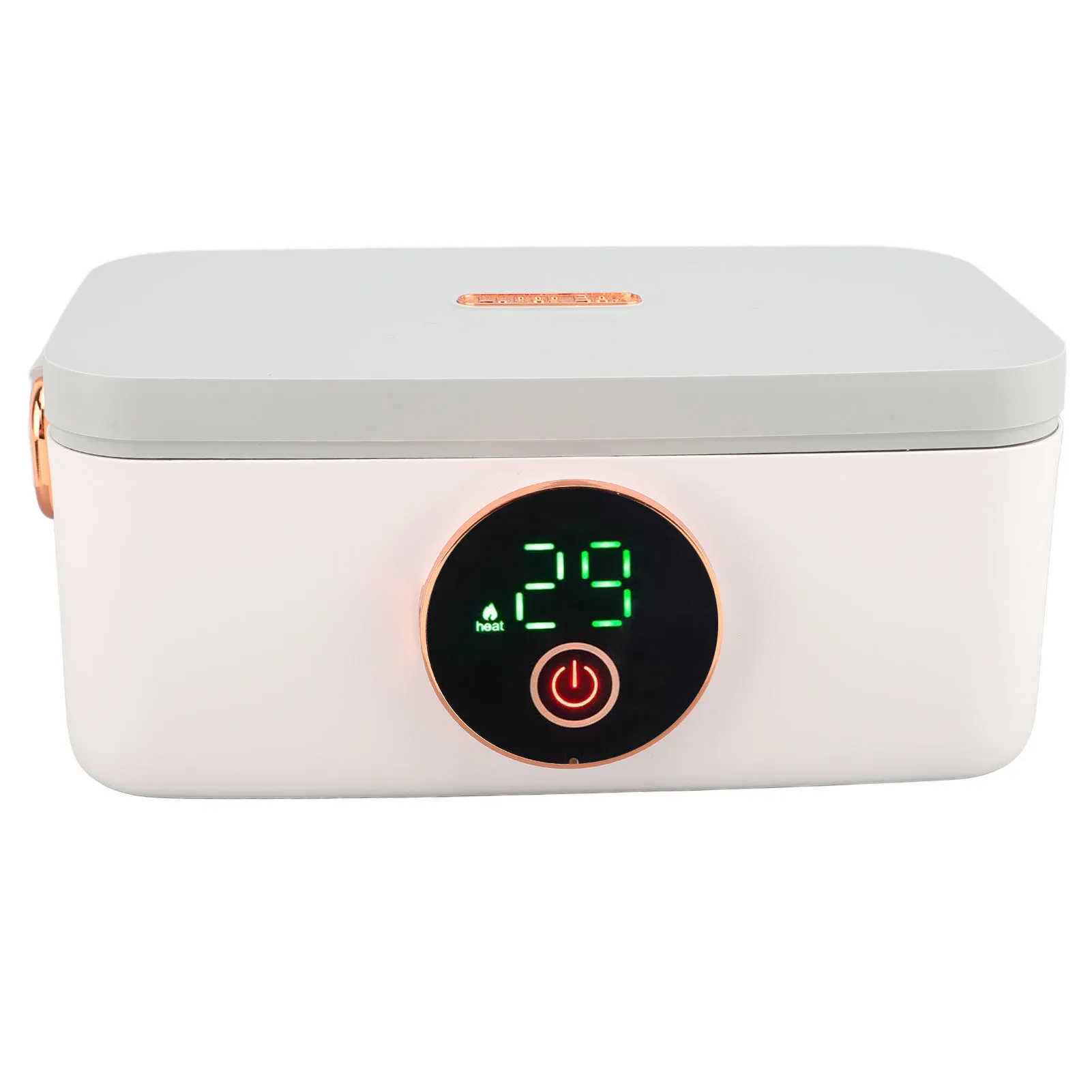 Electric Lunch Box 1L Capacity USB Rechargeable Portable Cordless Heated Lunch Box for Office Travel Car