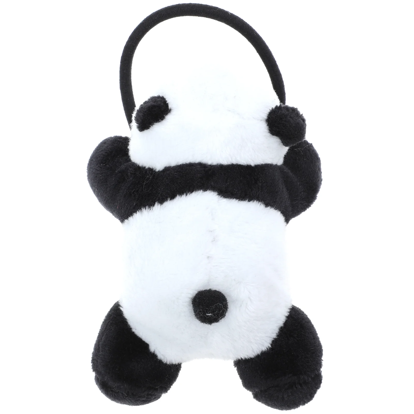 

Panda Hair Rope Plush Tie Hairband Animal Bun Flannel Women Child Accessories for Girls