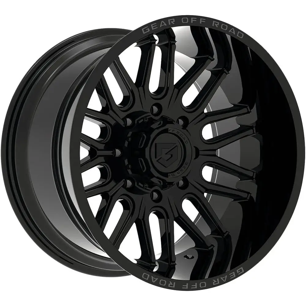 

Глянцевый черный 20-дюймовый колесный диск 20x9 8x180 с вылетом +18 мм