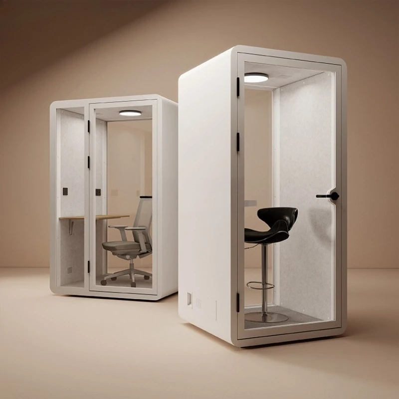 Mobile Detachable Soundproof Pod, Acoustic Phone Booth for Piano Practice, Live Streaming & Private Office Space