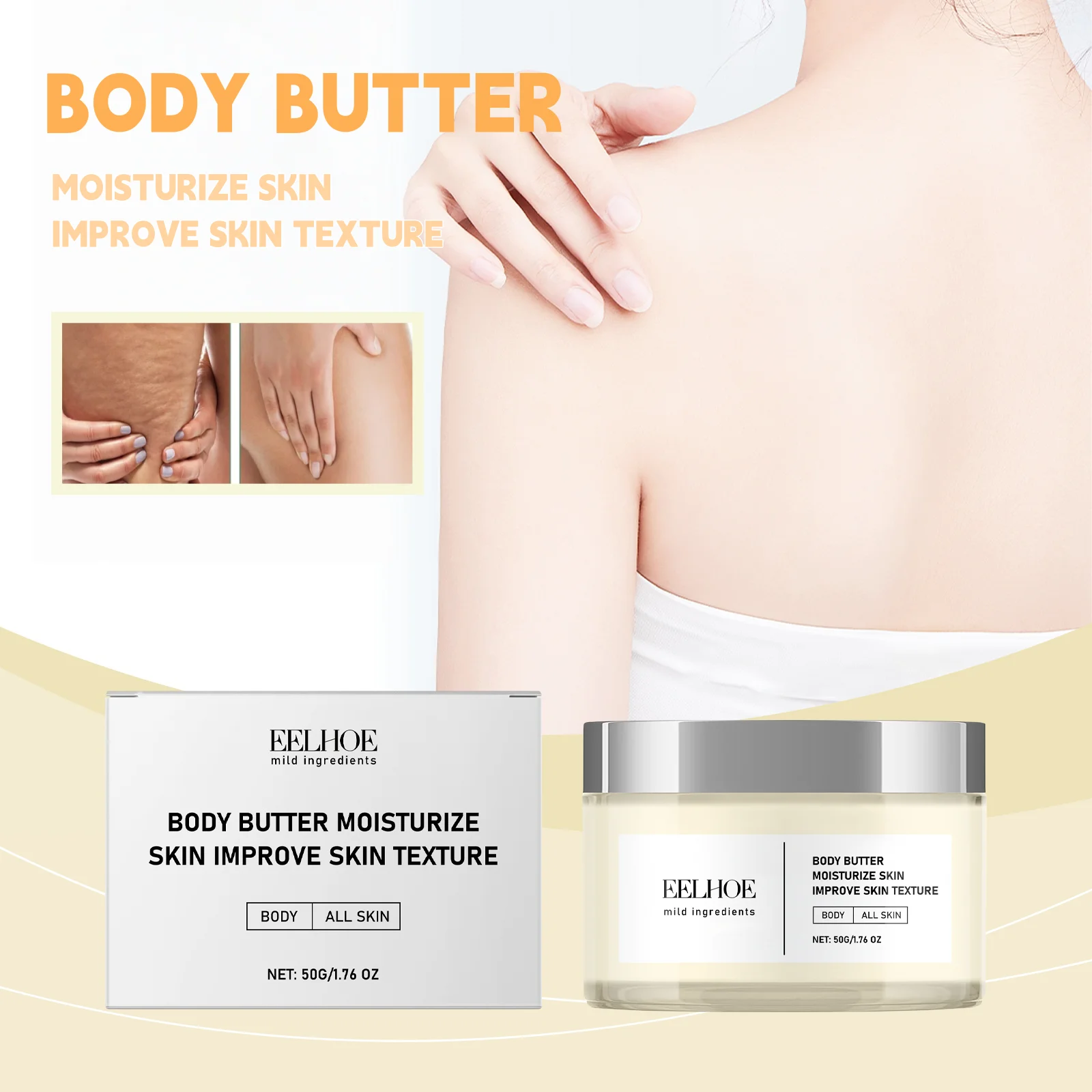 

Collagen Body Skin Tightening Cream Body Hydrating Moisturizing Nourishes Improve Wrinkles and Fine Lines Smooth Glowing Skin