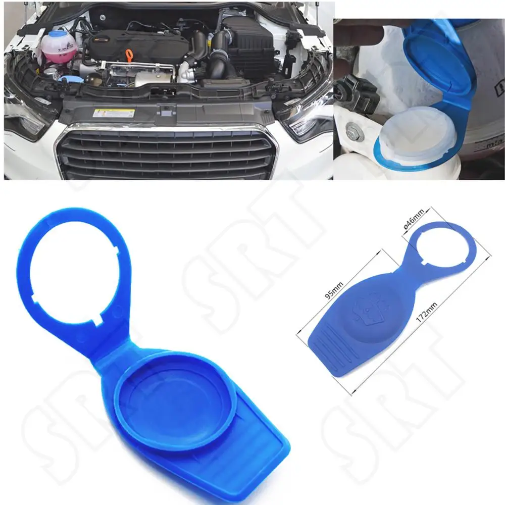 1K0955455 Auto Parts For Audi A3 A4 A5 A6 A7 A8 Q3 Q5 Q7 S3 S4 S5 TT Windshield Wiper Washer Fluid Reservoir Tank Bottle Pot Cap