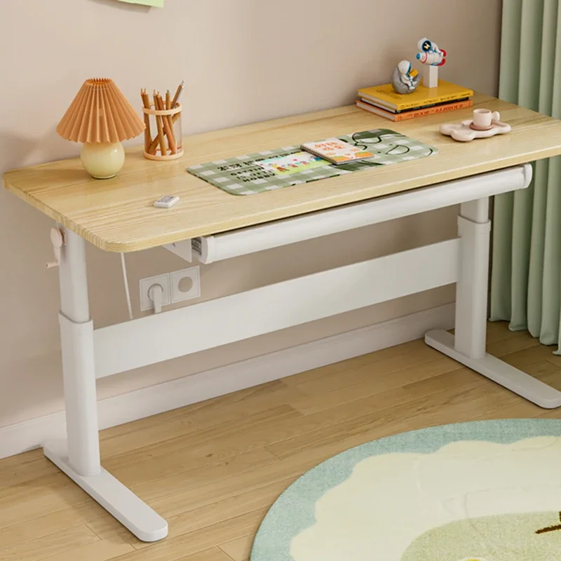 Escritorio para habitación de niños, muebles para niños, juego de mesa ajustable en ángulo, escritorios, suministros escolares de estudio, mesas,