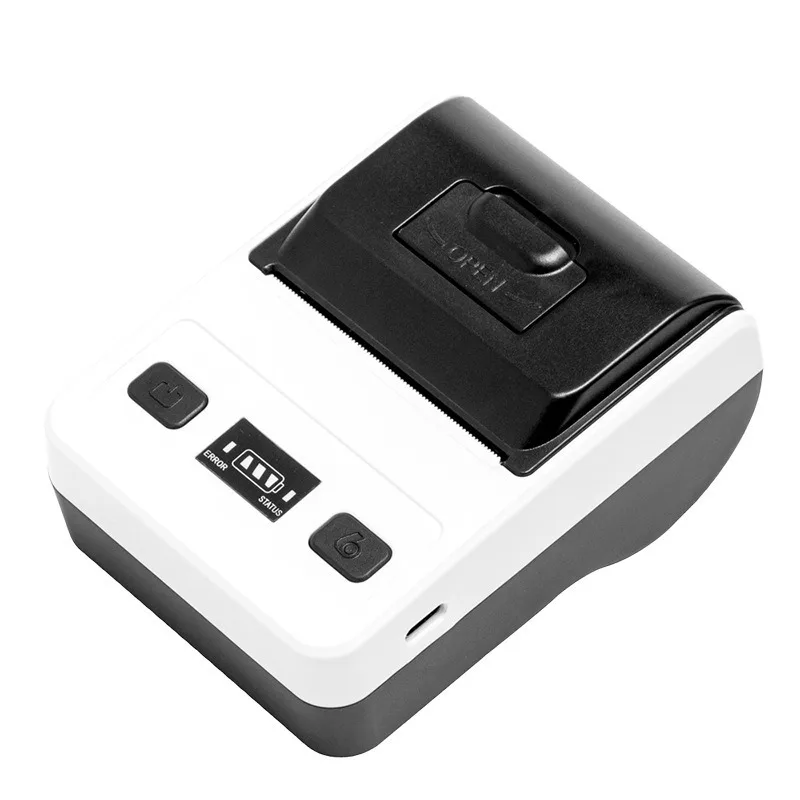 

High-Definition 58mm for Thermal Receipt Printer 2000mAh Battery 203dpi Resolution Barcode Compatible POS for Stock