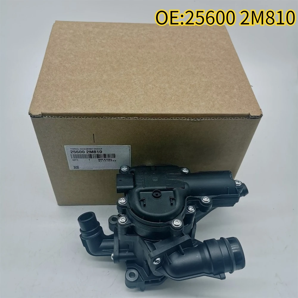 

High quality New For 25600-2M810 Engine Thermostat Housing Assy Hyundai Sonata Santa Fe Tucson Kona 2020-2021 256002M810