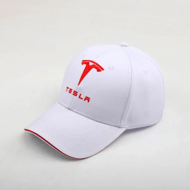 Four Seasons Casual for Tesla Baseball Caps Embroidery Men Women Racing Snapback Sun Hat Outdoor Sport Running Adjustable Gift