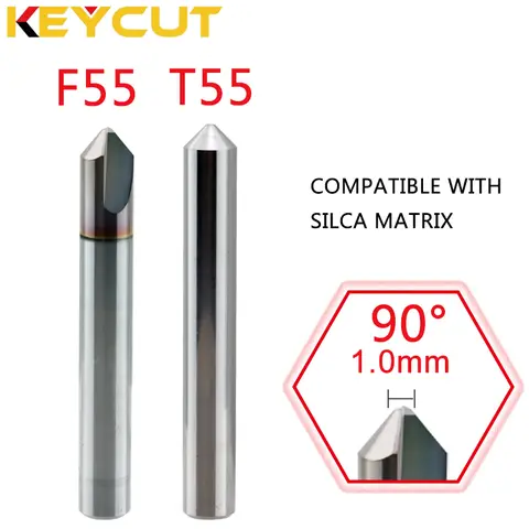 Fresa SILCA F55 Sonda T55 Compatible con máquina de llaves ILCO SILCA Matrix Herramientas de cerrajería de repuesto
