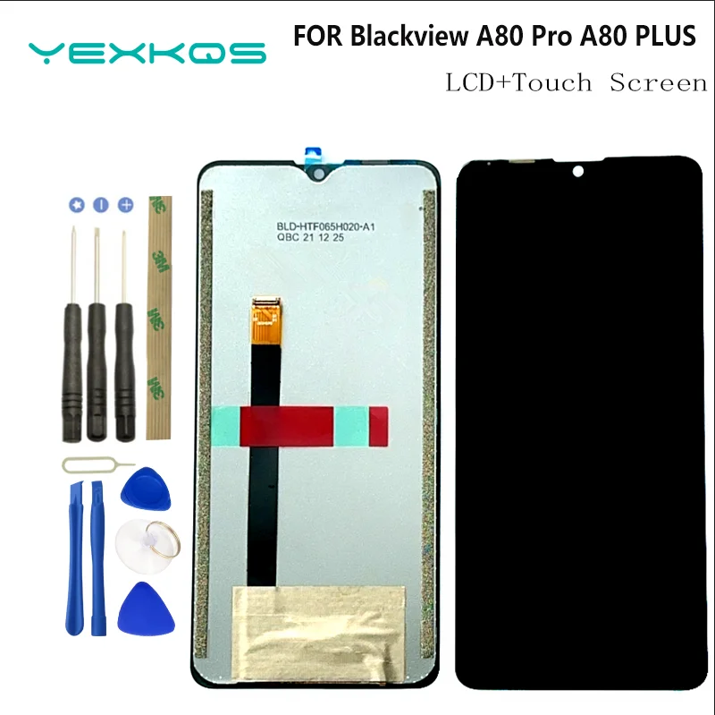 Nowy wyświetlacz LCD Blackview A80 Pro Ekran dotykowy Digitizer Montaż Naprawa LCD Do Blackivew A80 A80 Plus Ekran czujnika LCD