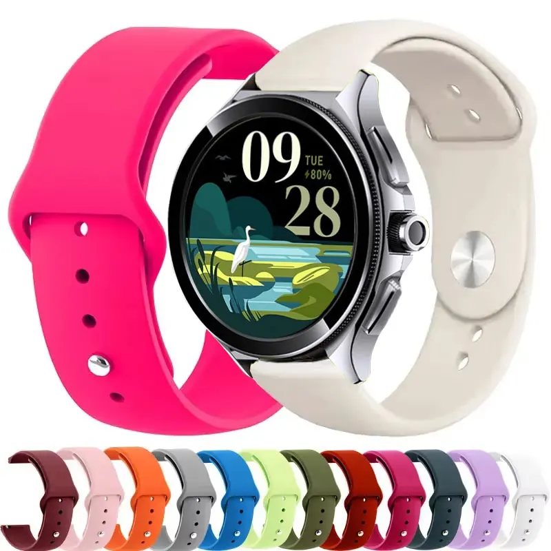 Silikonband für Xiaomi Watch S4 S3 S2 S1 Mi Color 2 Quick Release Soft Sports Strap für Xiaomi Watch 2 Pro Armband Armband
