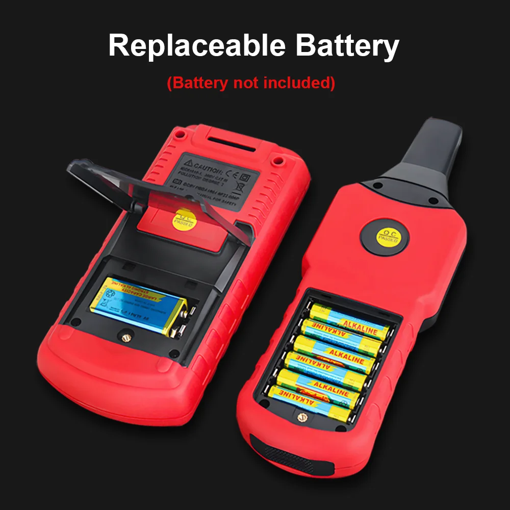 GVDA Portable Professional Wire & Cable Testers 30-400V Wire Cable Tracker Metal Pipe Locator MS6818 Underground Line Tracker