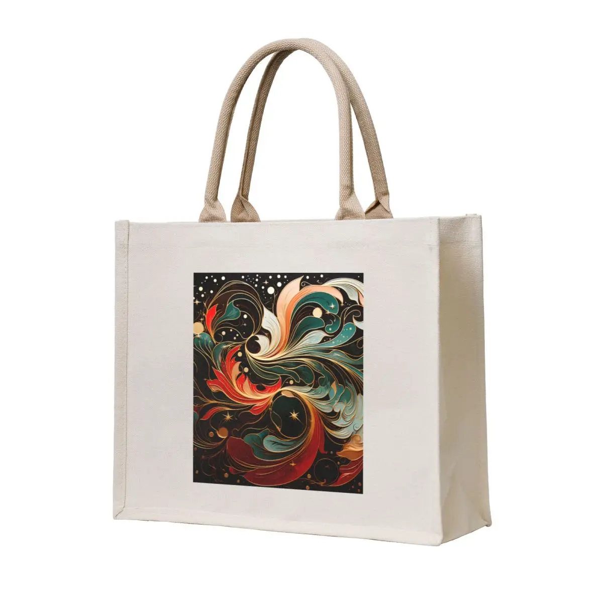 

Winter Christmas pattern Tote Bag Beach bag Cloth bags shopping trolley bag