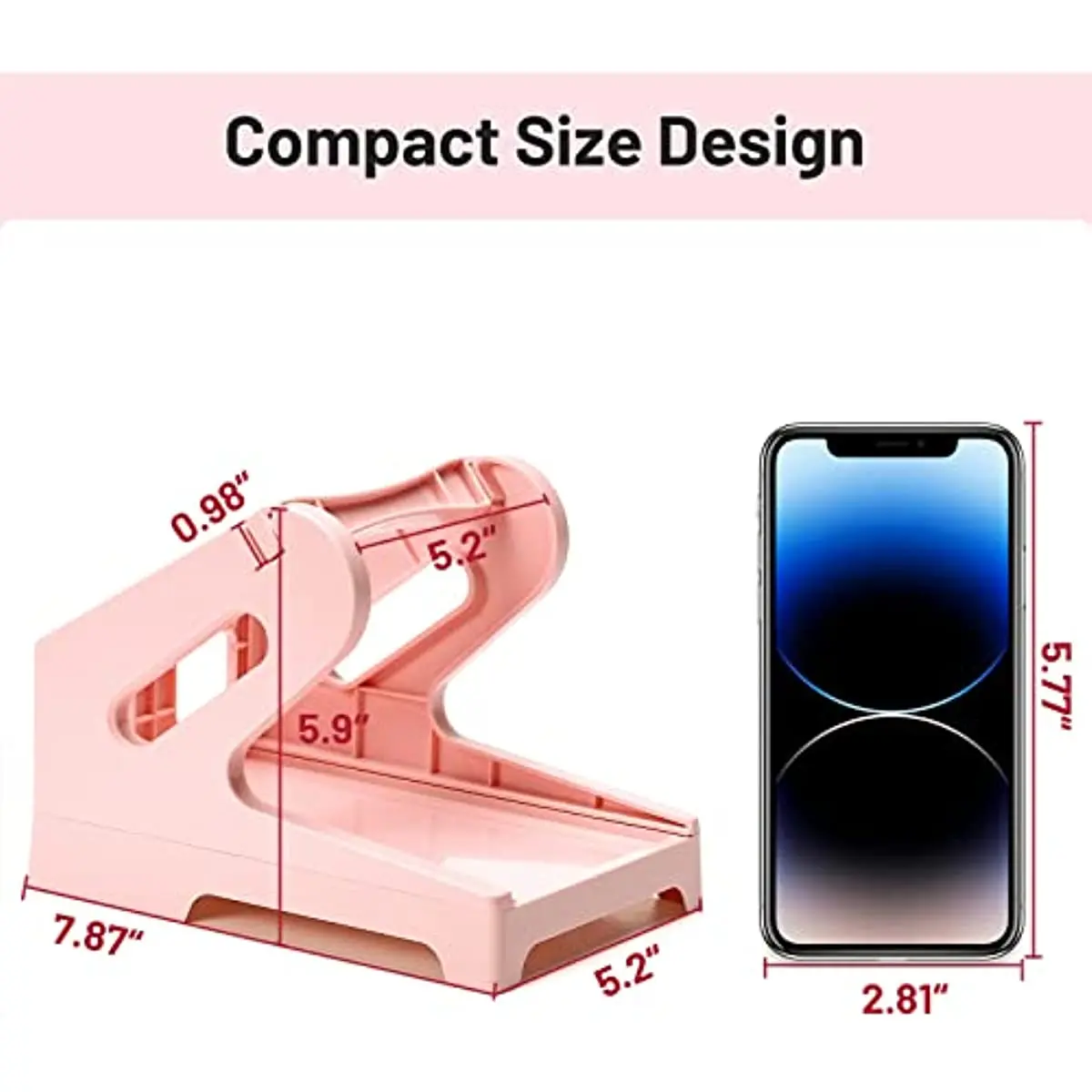 Thermal Label Holder for Fan-Fold and Rolls Labels, Shipping Label Roll Holder, Work with Desktop Shipping Label Printer