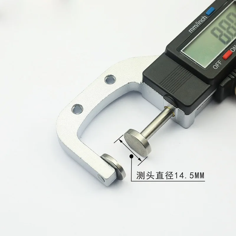 For Digital Horizontal Thickness Gauge 0-25mm Jewelry Pearl Caliper Round Diameter Thickness Gauge
