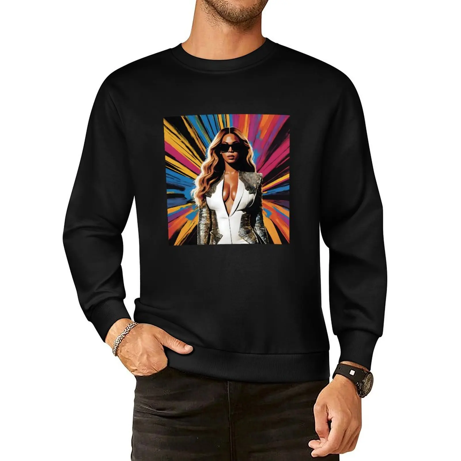 

Beyonce Portrait v2 Pullover Hoodie aesthetic clothing men clothes autumn new products men's clothes winter man sweatshirt