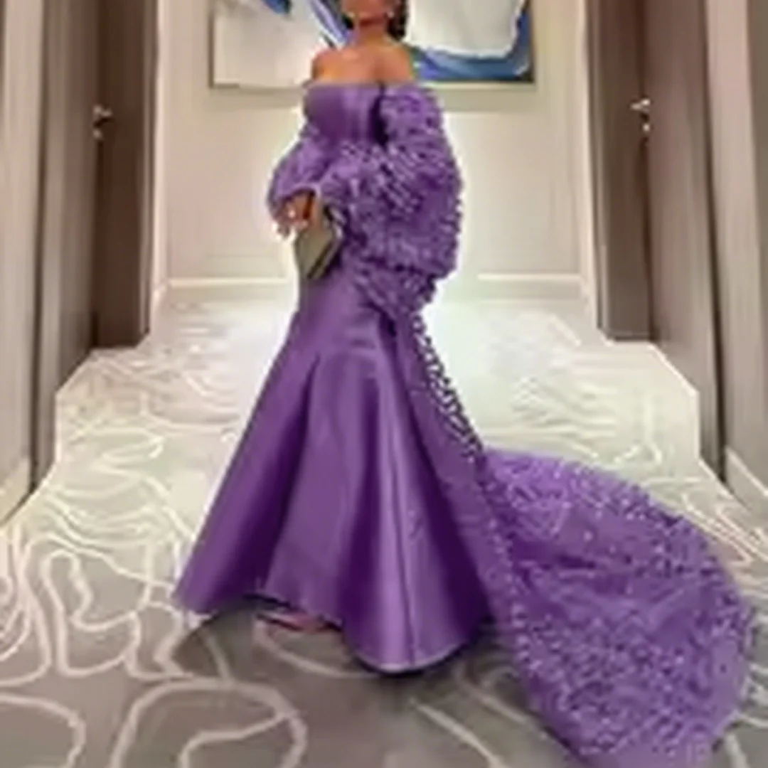 

Customized layered pleating and mermaid-themed evening dress formal evening dresses birthday party prom gowns for women