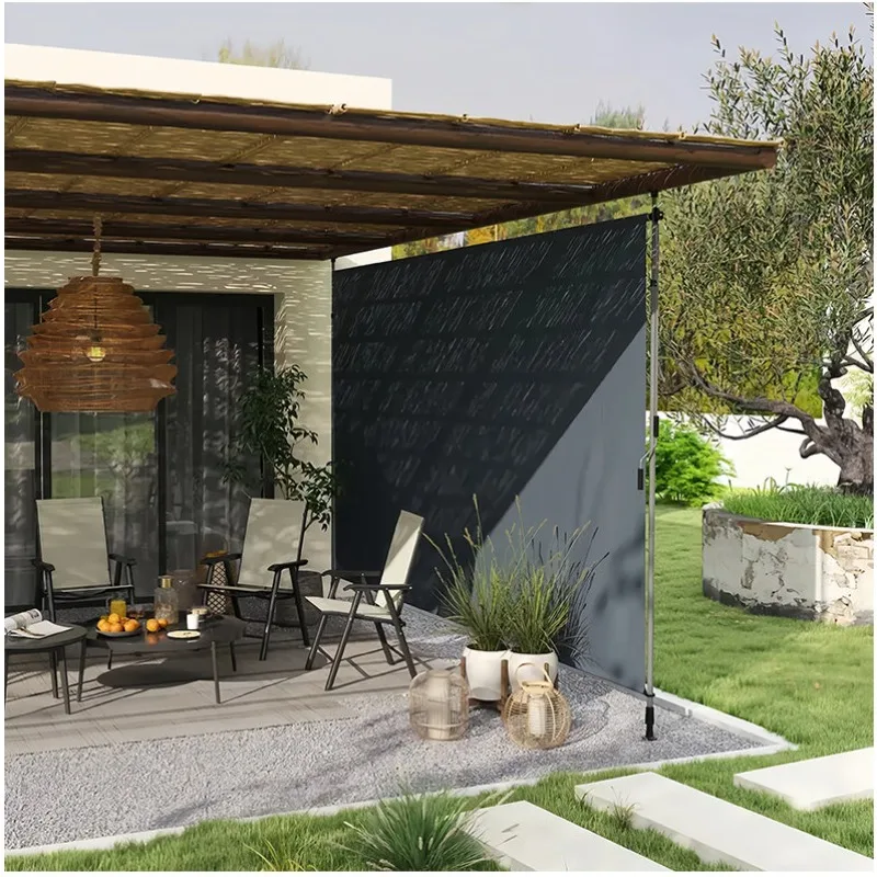Vertical Sun Screen Fence  No-Drill Installation for Patio Pergola & Garden  Waterproof & Adjustable Shade 150*270cm 200*270cm