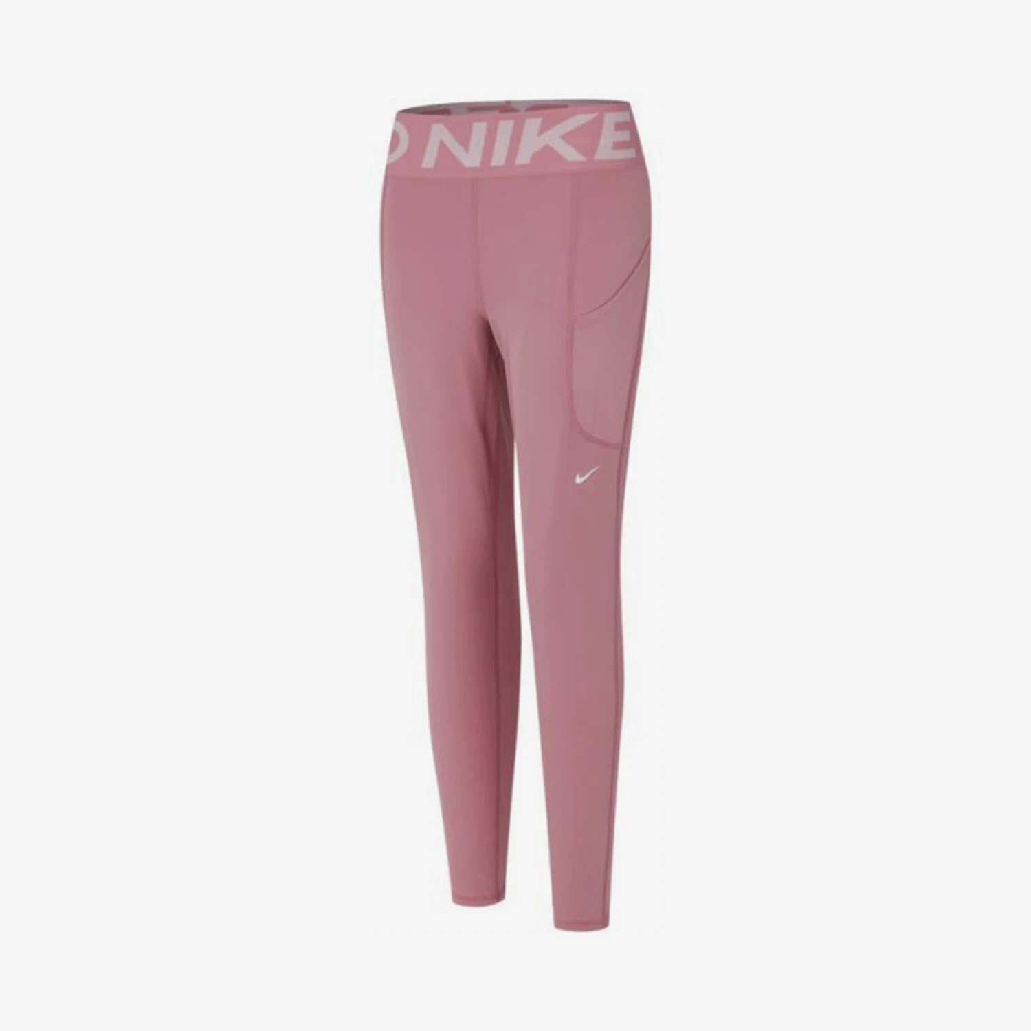 Nike Official Genuine PRO Women's Simple Fitness Training High Waist Nine Points Leggings FV7389-699
