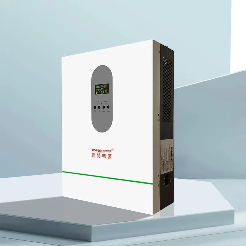 Solar Inverter 6.2KW Split Phase 120V 240V Grid-connected Hybrid Inverter for Whole-house Solar Power Generation System
