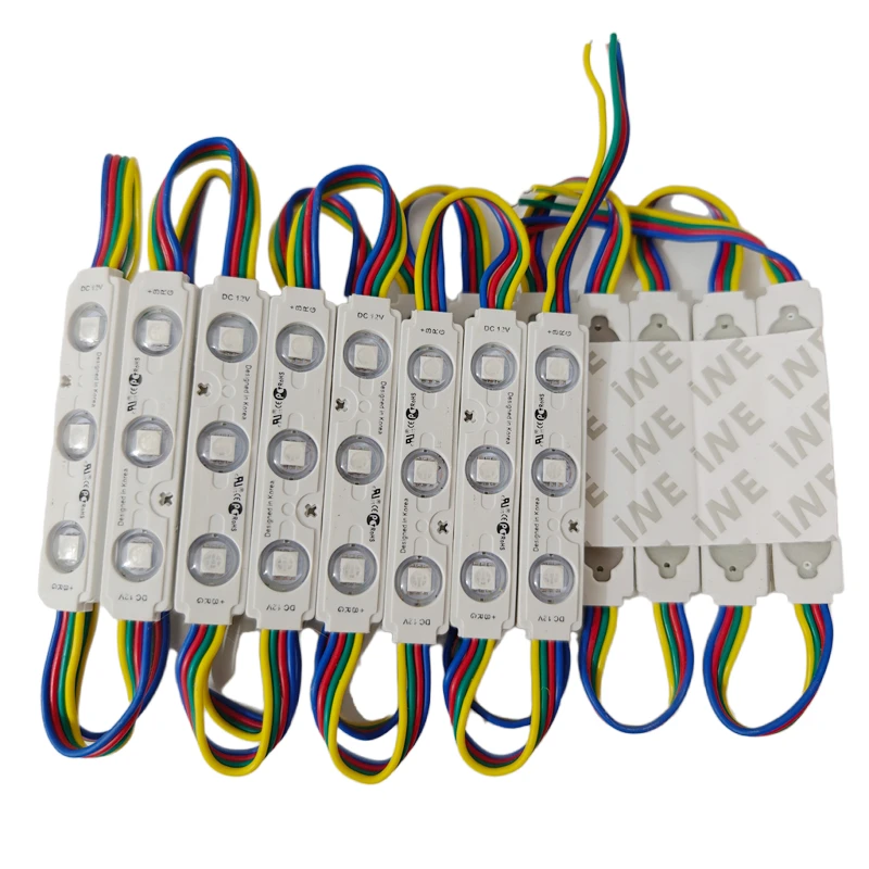 20PCS 12V WS2811/5050 RGB LED Modules Light Waterproof IP65 Advertisement Lamp Shop Signboard Letter Light-box Decoration