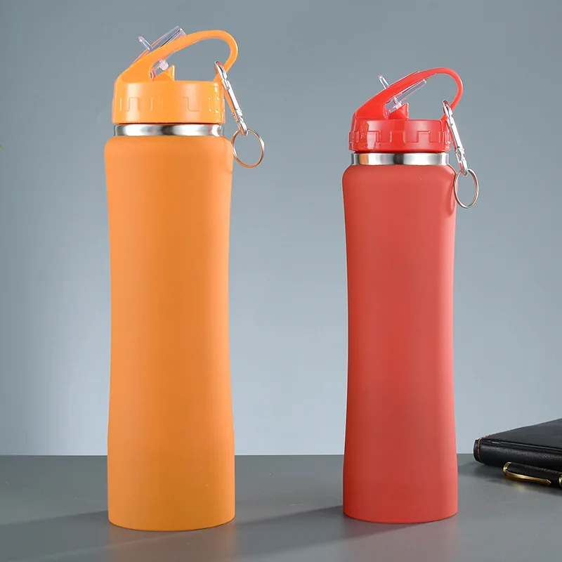 600ml Insulated 304 Stainless Steel Water Bottle with Straw, High Quality Fitness & Cycling Bottle, Perfect Gift for Men Women
