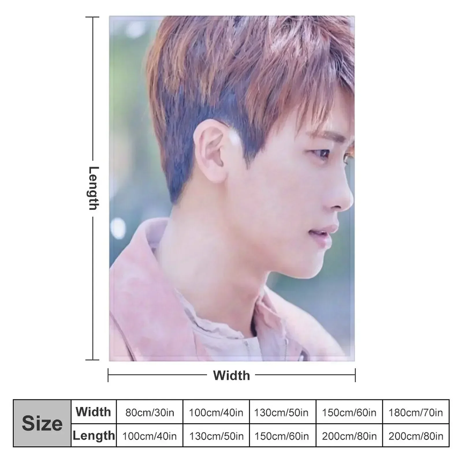 Actor Park Hyung-sik Throw Blanket wednesday sofa bed Bed Fashionable Flannel Blankets