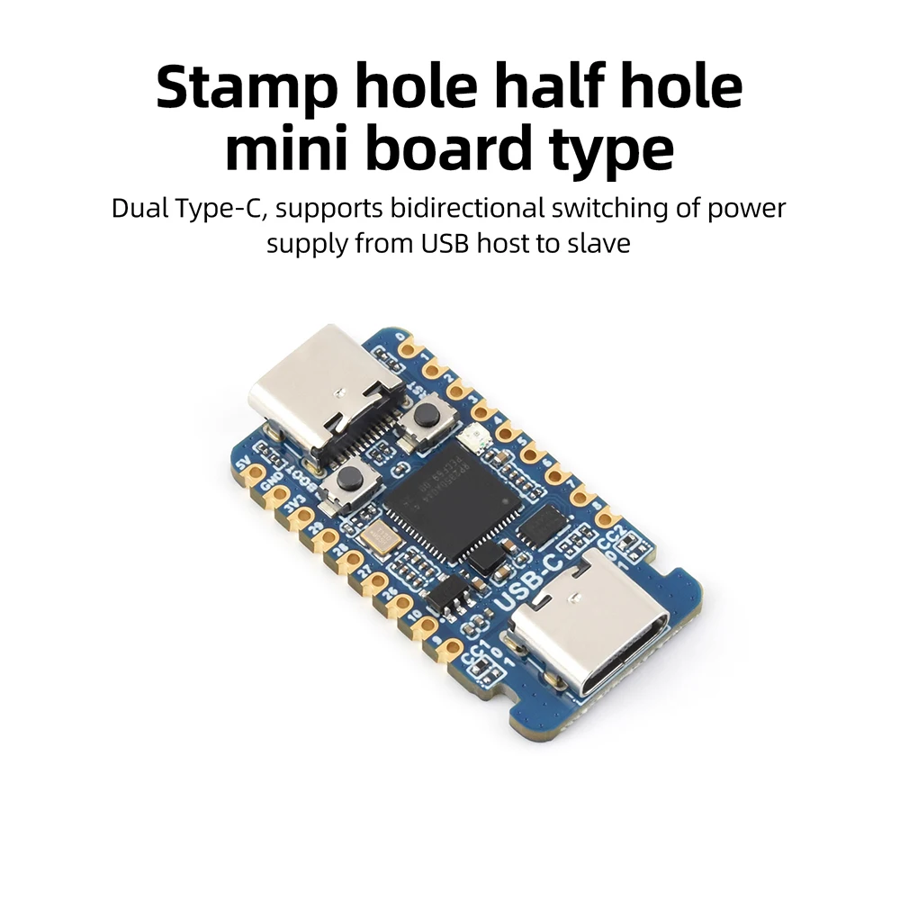 RP2350 USB-C Mini-Entwicklungsboard Dual-Core-Mikrocontroller mit Typ-C und GPIO für IoT-DIY-Projekte – Detail 6