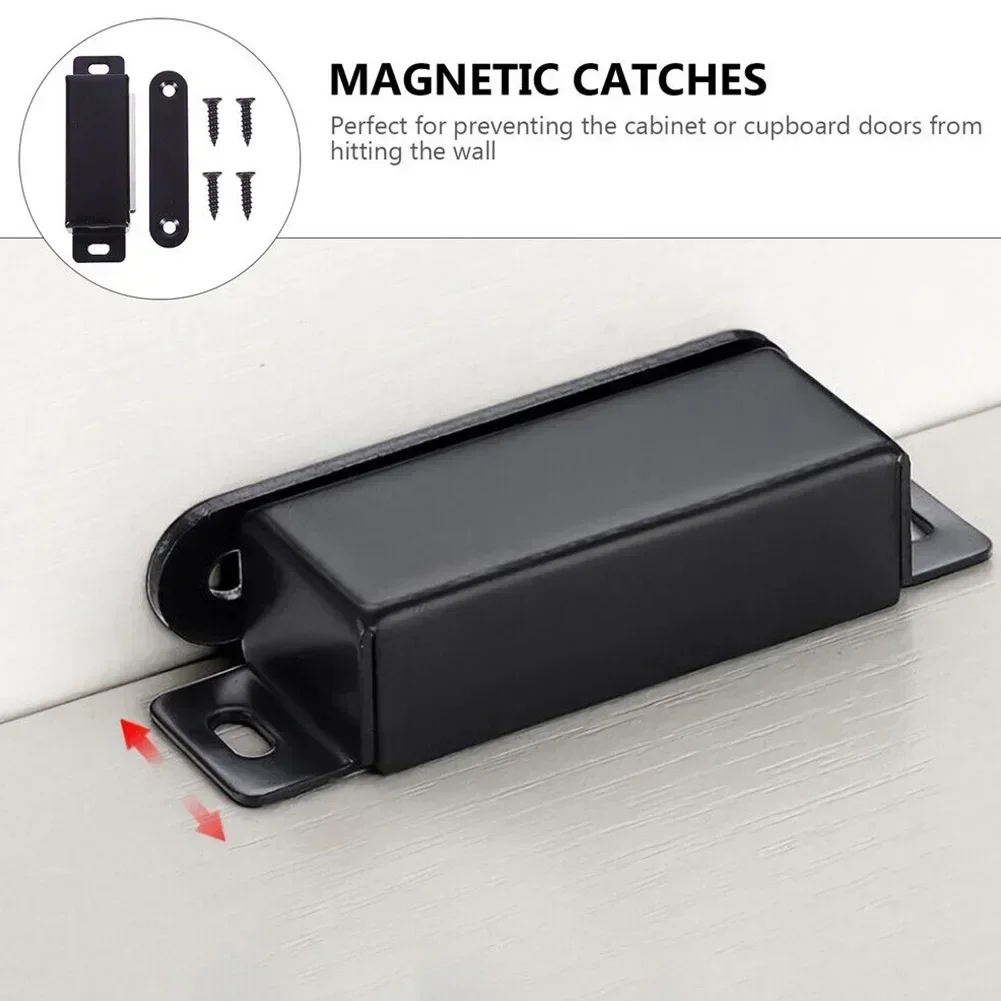 Stainless Steel Magnetic Cabinet Catches Latch Magnet Cabinet Suction For Furniture Wardrobe Cupboard Strong Door