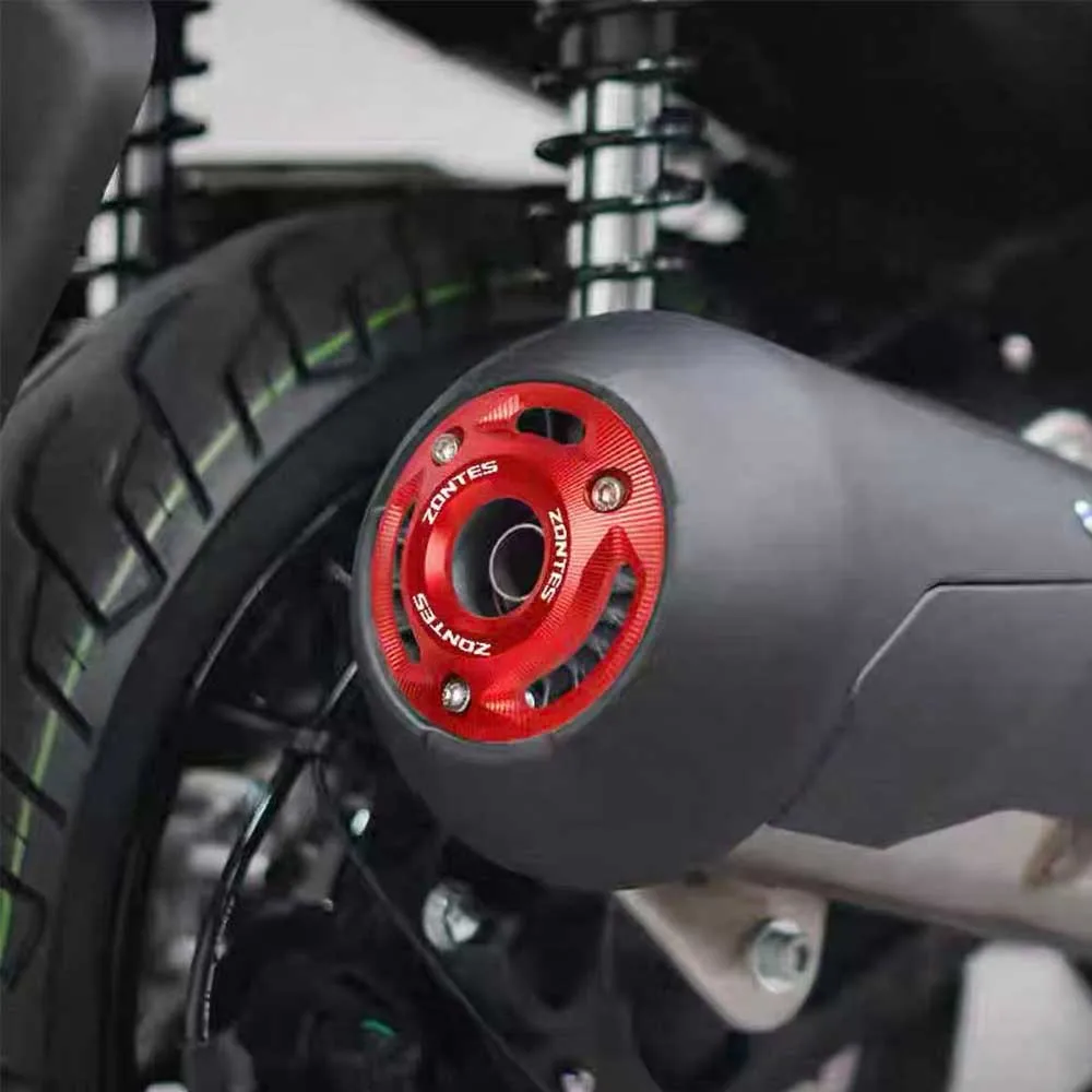 For ZONTES 150M 150 M refitting exhaust pipe decorative cover and exhaust protection shell tail cover.