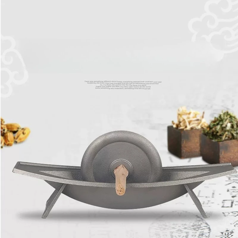 For Chinese medicine roller medicine roller groove medicine ship cast iron twist groove tool grinder