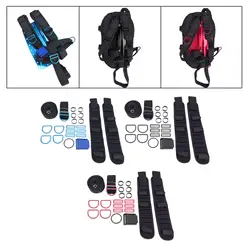 Scuba Diving Backplate Dir Harness Set O Loop Accessories Dive Spare Parts