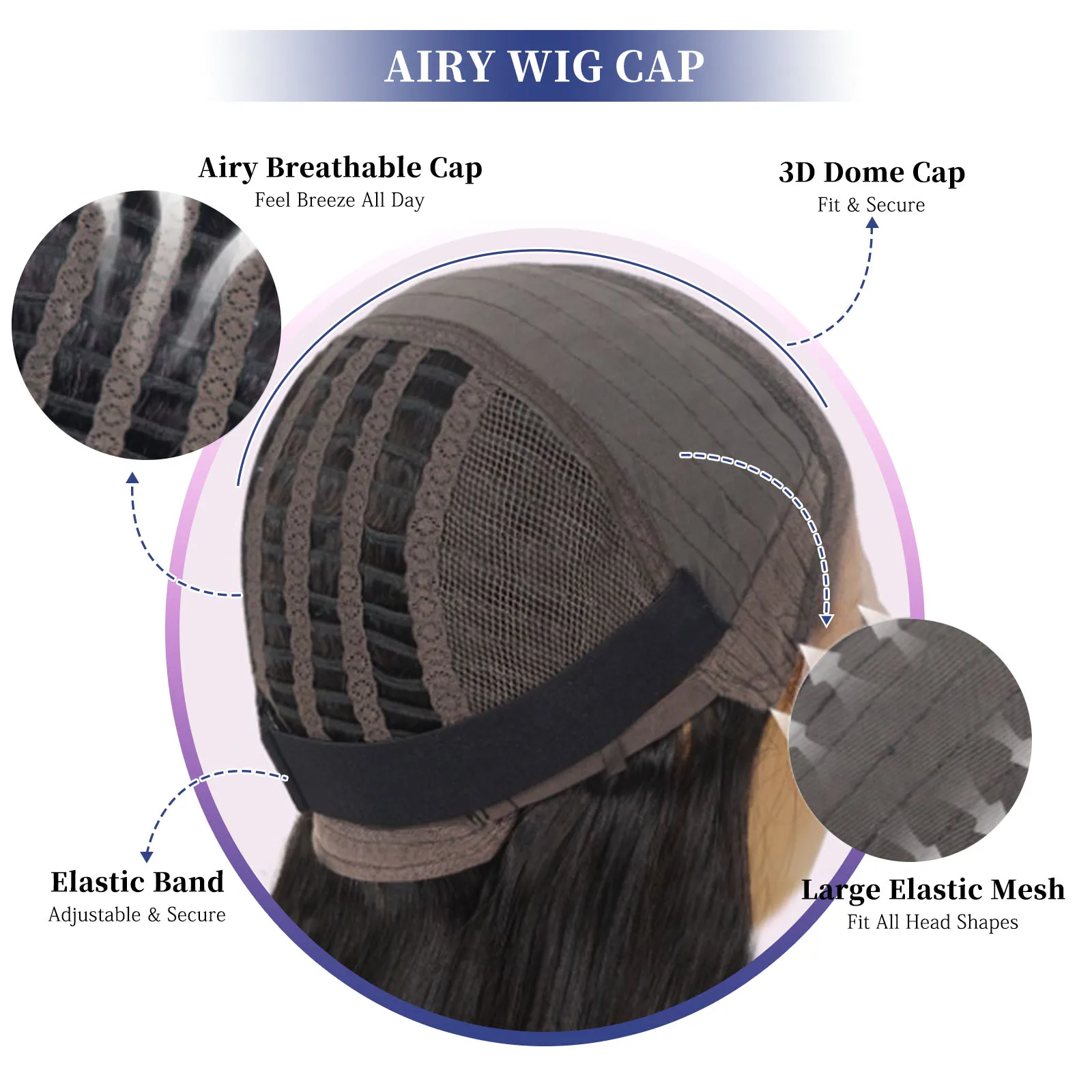 ディープウェーブ人毛ウィッグ　縮れ毛ヘッドバンドウィッグ　アップグレードウィッグ　接着剤不要ドローストリングシームレスクリップイン　女性用フリップオーバー