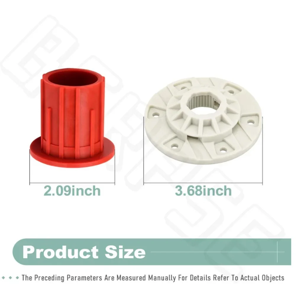 

1set Drive Hub Kit Bushing Household Replacement For KENMORE FOR ADMIRAL Washer Machine Basket Plastic Drive Hub Kit