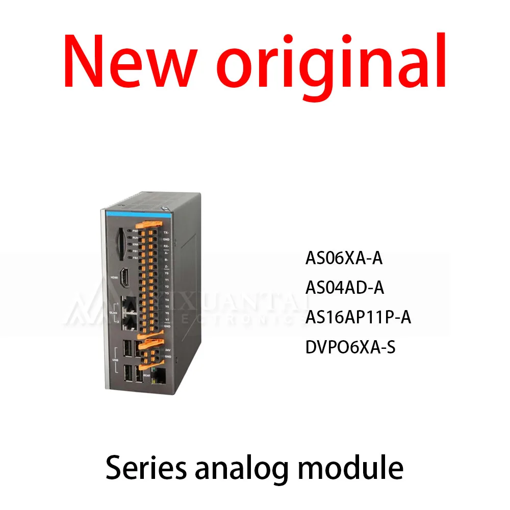 1Pcs/Lot New original AS06XA-A AS04AD-A AS16AP11P-A DVPO6XA-S Series analog module