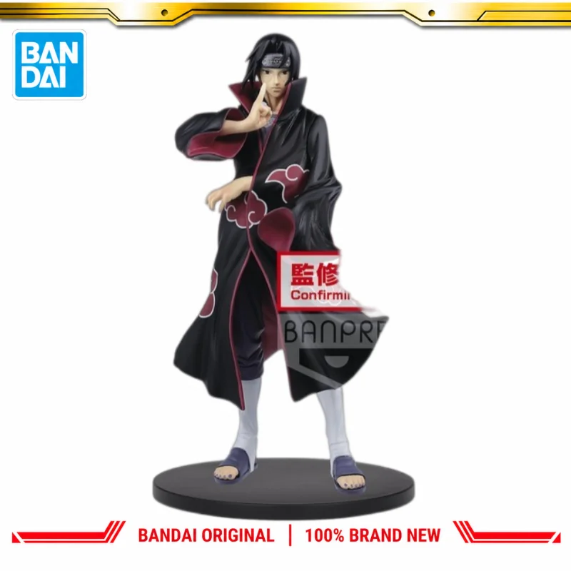 

In Stock Bandai Original Bandai Naruto Uchiha Itachi Action Figure Model Doll Brand New Boxed Anime Characters Toys Model Garage