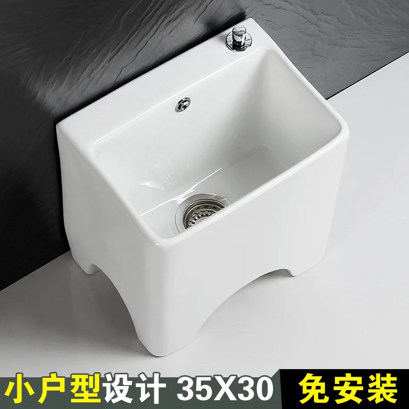 ممسحة غسيل سيراميك لحمام السباحة، شرفة حمام منزلية مربعة #4