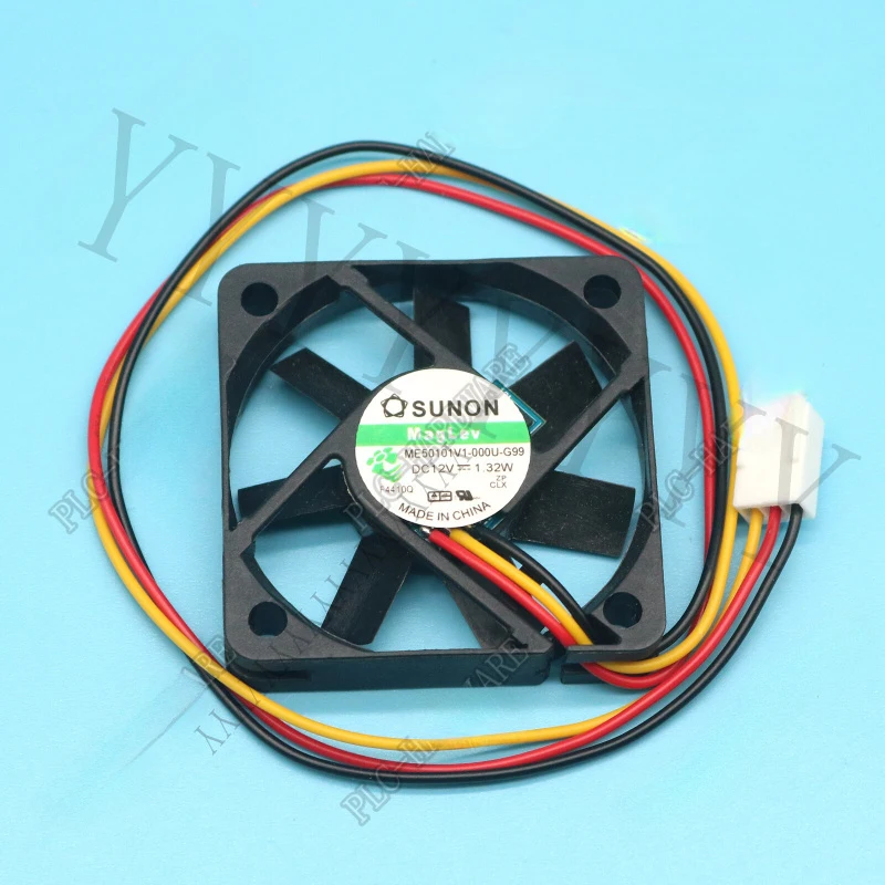 Y+1PC  for SUNON Fan ME50101V1-000U-G99 DC 12V 1.32W 5010 5CM 3 PIN New