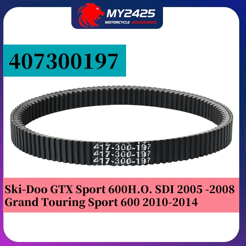 

Motorcycle Strap DRIVE BELT TRANSFER BELT CLUTCH BELT FOR Ski-Doo MXZ 380 Fan 440 Fan 500 Fan 550 Fan X 583 600 417300197 V-BELT