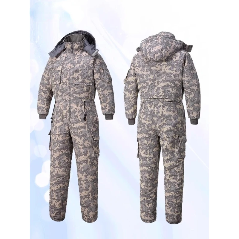 conjunto uniforme resistente ao frio jaqueta de algodao prova de respingos pesca armazenamento a frio pc 01