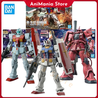 Bandai Gundam Model Kit HG GM Shoulder Cannon RX-78-2 Origin Zaku 2 Red Comet Action Figure Gunpla Building Kit Anime Figures