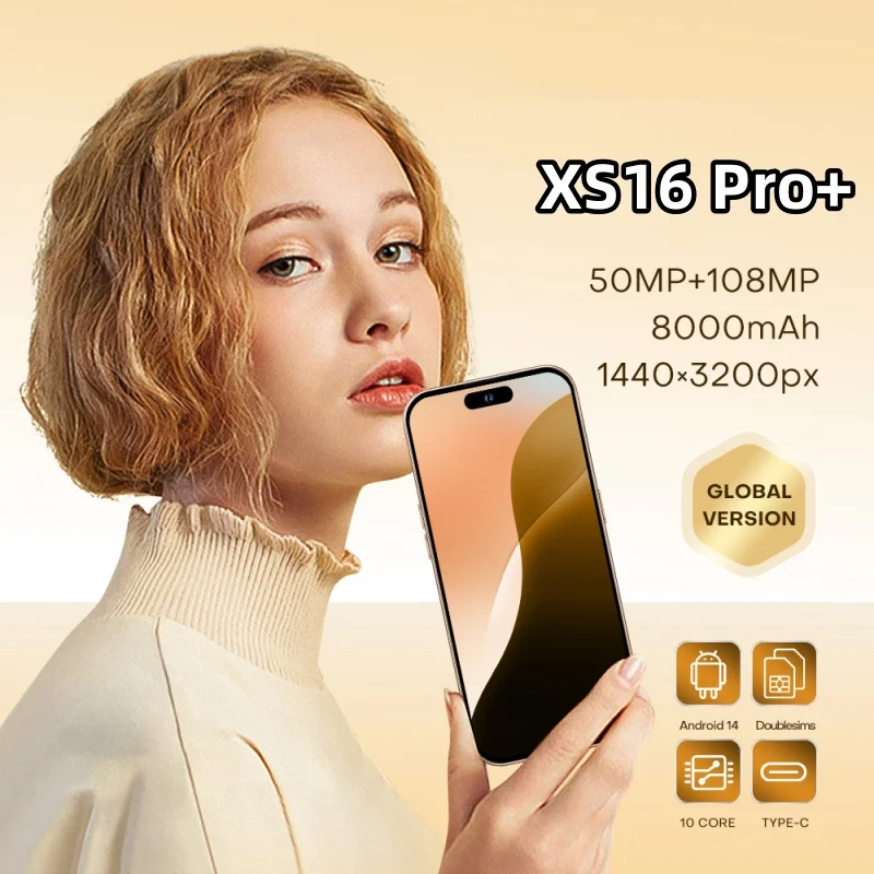 

2025 NEW Pad Tablet PC XS16 Pro+ 7.3 inch HD 4K Android 14 22GB+2TB 8000mAh Battery 4G 5G Dual Sim Card WiFi GPS Google Tab