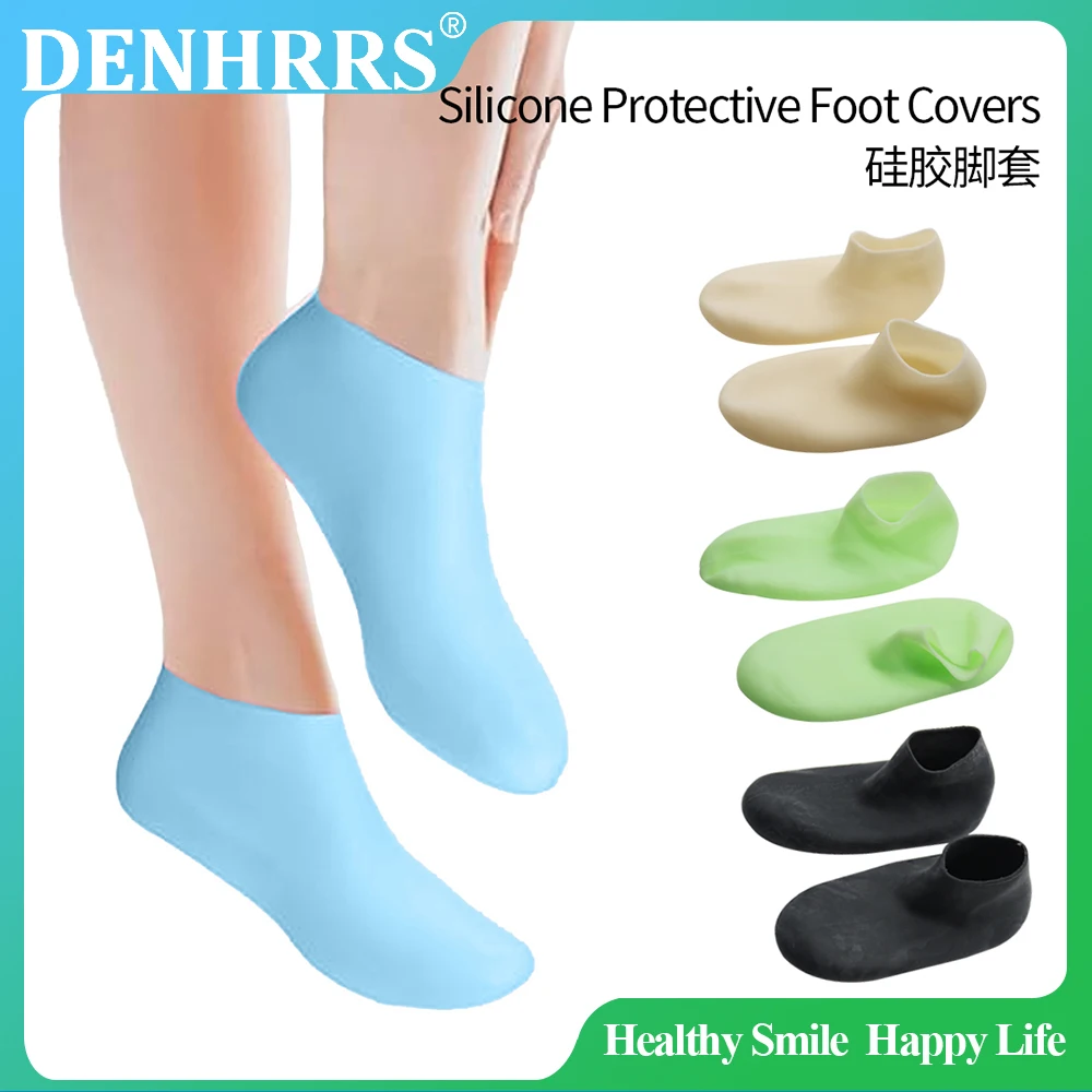 

Moisturizing Foot Socks,Silicone Socks for Dry Cracked Feet Women's Foot Socks for Moisturizing,Featuring Massage
