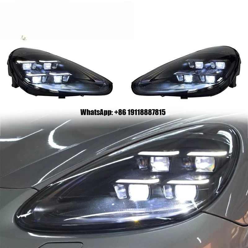 

Auto Car Accessories LED Headlight for Porsche Cayenne 958.1 11-13 Upgrade Matrix High Quality Plug and Play Lighting System