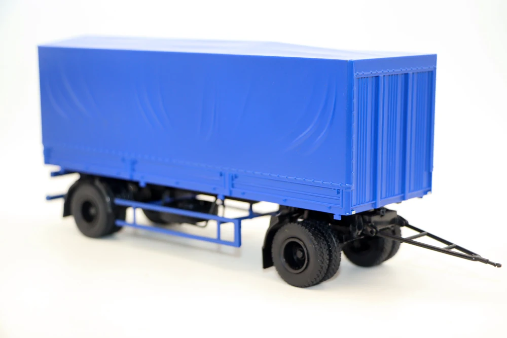 New 1/43 Scale MAZ 83781 Flatbed Container Trailer Only USSR Truck for collection