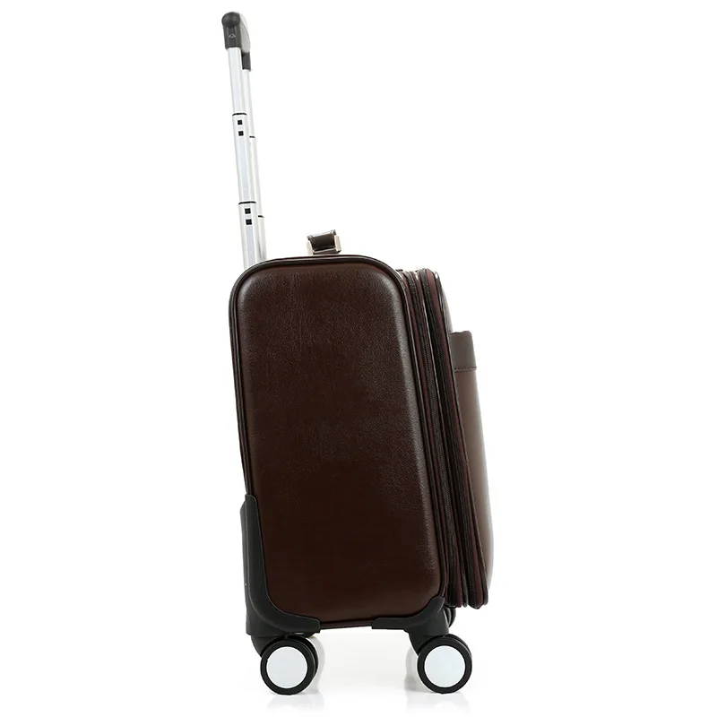 Carry on Luggage with Wheels Small Pull Rod Box Universal Wheel Boarding Box Business Travel Suitcase 16 \