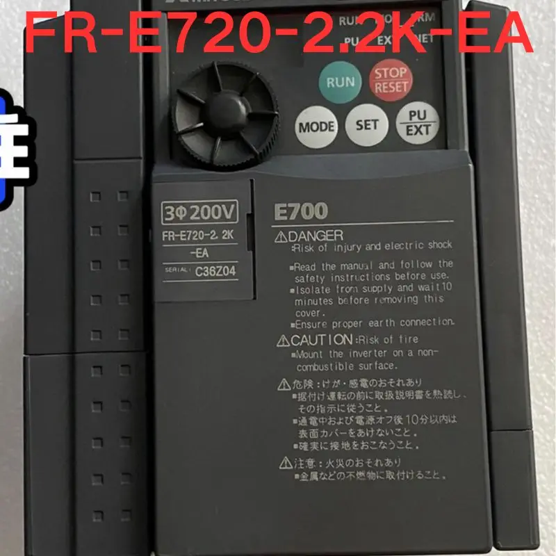 

Second-hand test OK,frequency converter FR-E720-2.2K-EA