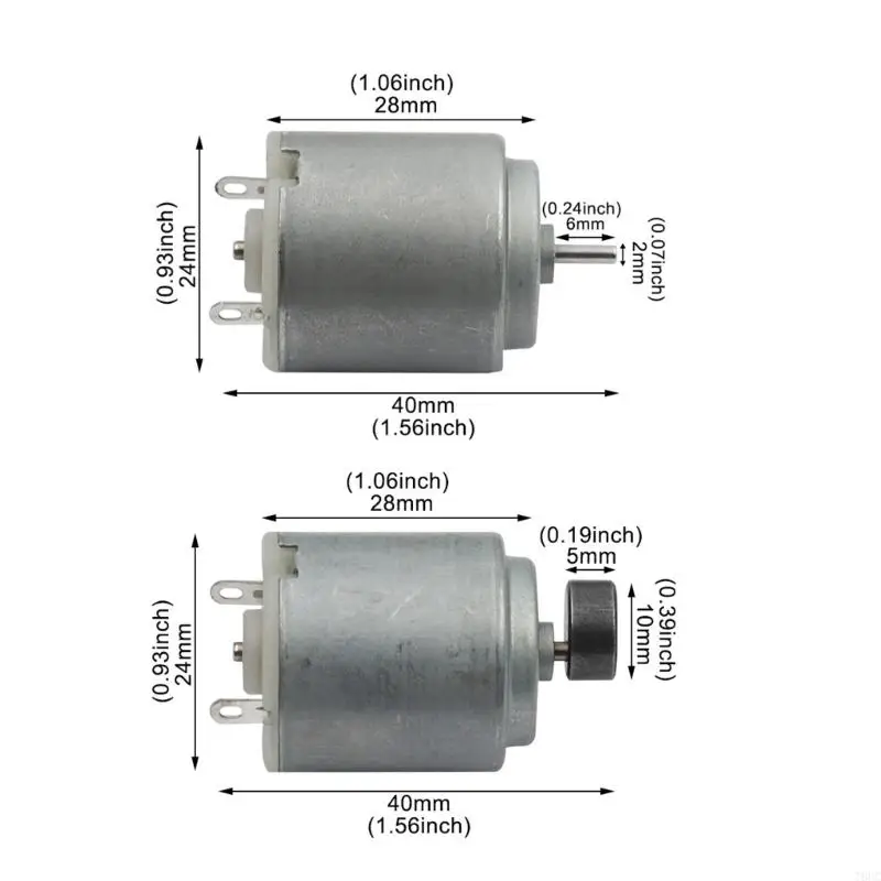 Động cơ điện mini T8UC 260 Micro cho đồ chơi DIY Máy phát điện gió