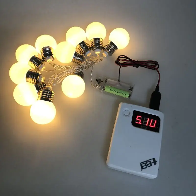 อะแดปเตอร์ปรับไฟกำจัดแบตเตอรี่แบตเตอรี่ AAA 1.5V สำหรับคริสต์มาส Led