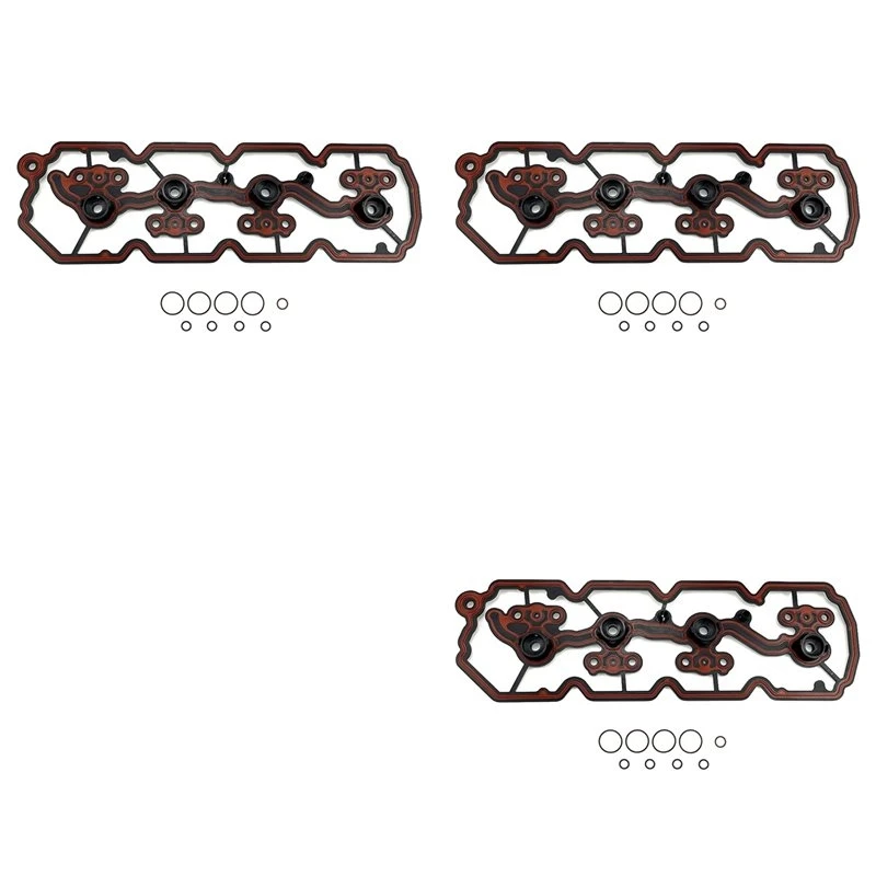 3X MS96871 Car Intake Manifold Gasket Kit For GMC Envoy Chevrolet Trailblazer Isuzu Ascender Saab 2005-2014-Y79A
