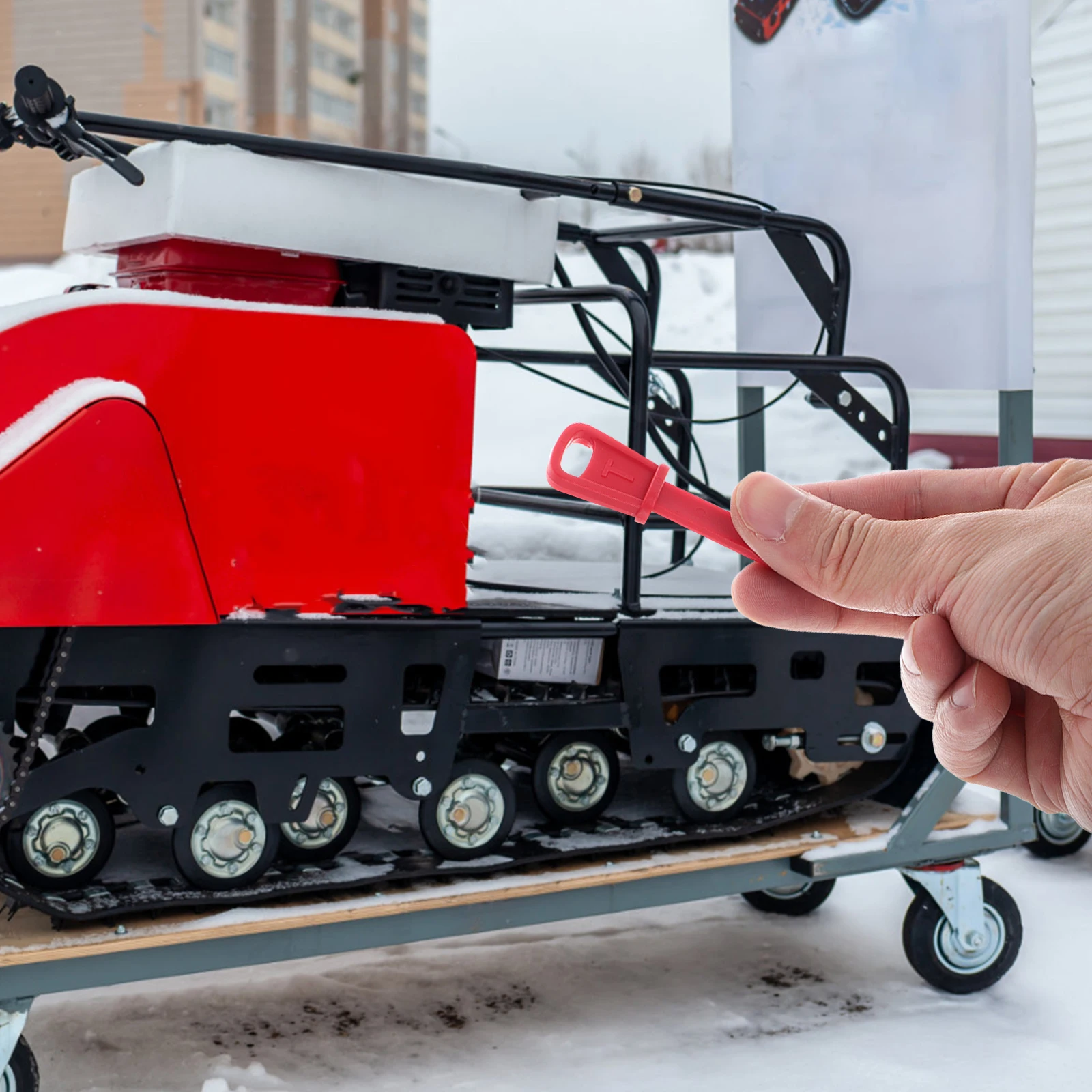 

5Pcs Snow Thrower Ignition Keys High Efficiency Starter for Reliable Ignition Replacement Compatible with Various