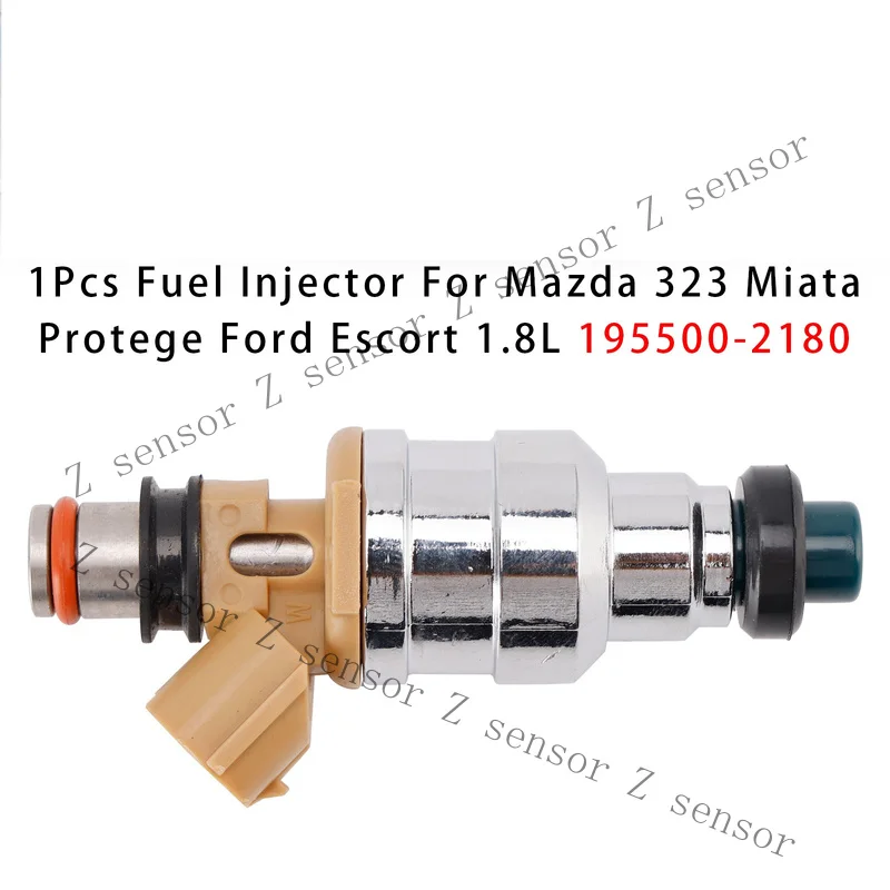 Z+ Fuel Injector For Mazda 323 Miata Protects Ford Escort 1.8L 195500-2180 T9